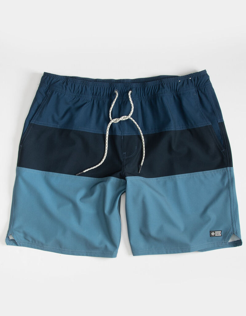 SALTY CREW Beacons Mens Volley Shorts - BLUE - 361624200