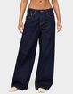 EDIKTED Juanita Low Rise Baggy Jeans image number 1
