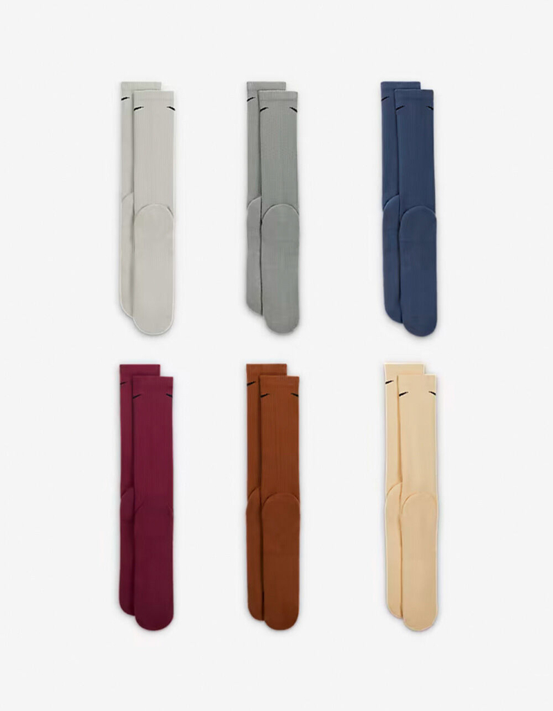 NIKE Everyday Plus Cushioned 6 Pack Crew Socks image number 1