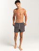 RSQ Mens Ditsy Floral 5" Swim Shorts image number 4