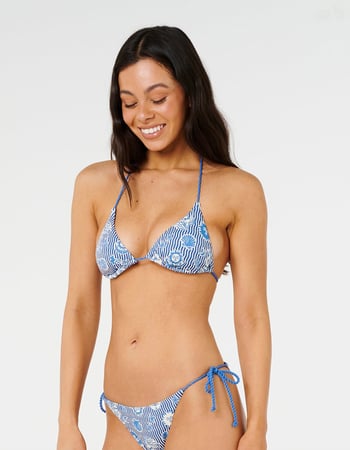 RIP CURL Catalina Waves Triangle Bikini Top Alternative Image