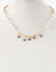 FULL TILT Pearl/Star Charm Necklace image number 2
