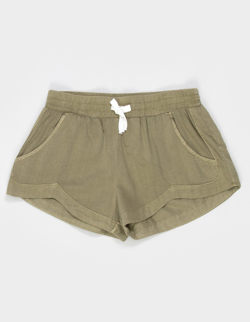BILLABONG Mad For You Girls Elastic Waist Shorts image number 0