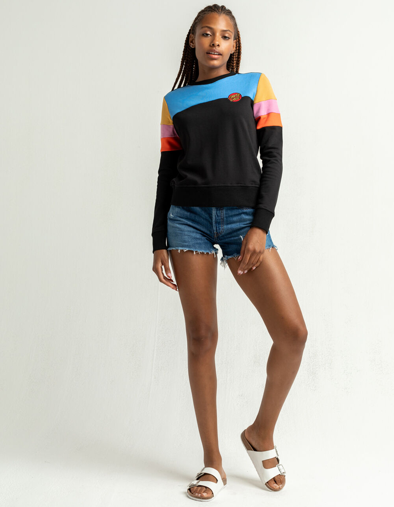 SANTA CRUZ Classic Dot Womens Pullover Sweatshirt image number 3