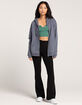 TILLYS Womens Oversized Zip-Up Hoodie image number 4