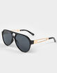 RSQ Dale Aviator Sunglasses image number 1