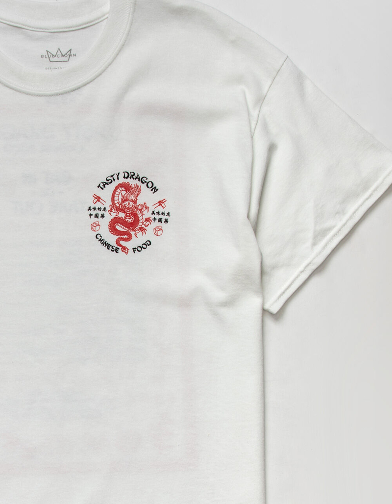 BLUE CROWN Tasty Dragon Mens T-Shirt image number 2