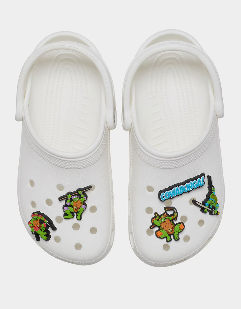 CROCS x Teenage Mutant Ninja Turtles 5 Pack Jibbitz&trade; Charms image number 1