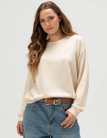 ROXY Surfing By Moonlight Womens Lightweight Crewneck Sweatshirt  ROXY Surfing By Moonlight Womens Lightweight Crewneck Sweatshirt  Primary Image