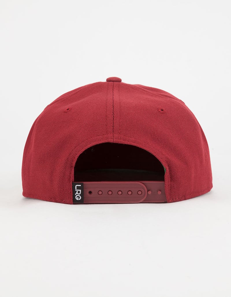 LRG Branded Mens Snapback Hat image number 1