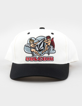 VOLCOM Good And Evil Snapback Hat Alternative Image
