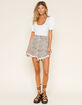 FREE PEOPLE Printed Bailey Denim Mini Skirt image number 1