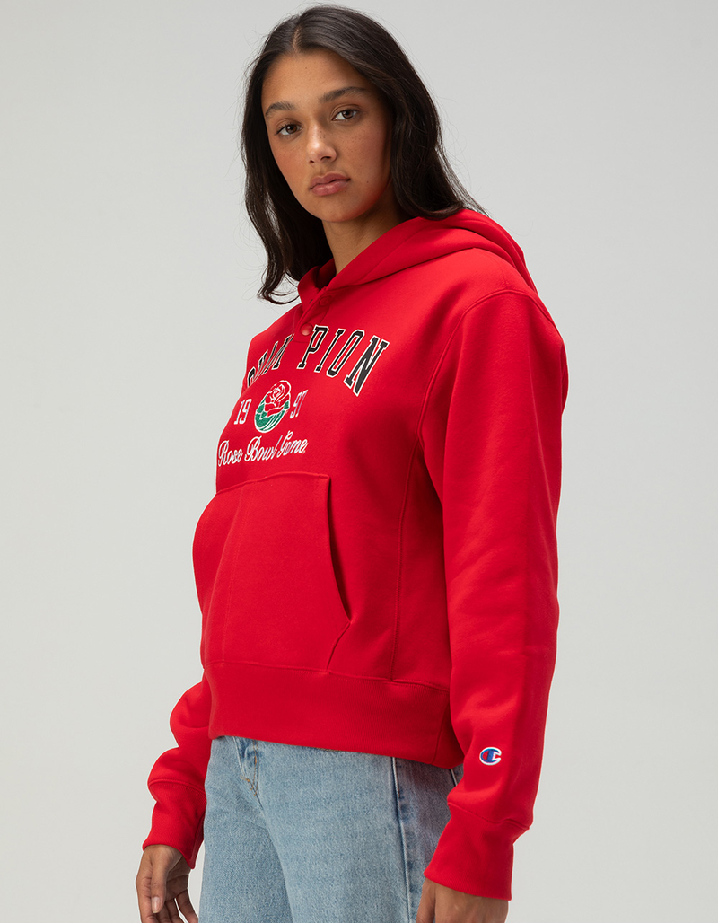 CHAMPION Reverse Weave Icon Rose Bowl Game Womens Hoodie image number 2