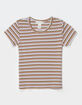 FULL TILT Essentials Girls Stripe Tee image number 1