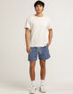 RSQ Mens 6" Nylon Shorts image number 4