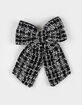 FULL TILT Oversized Plaid Bow Clip image number 1