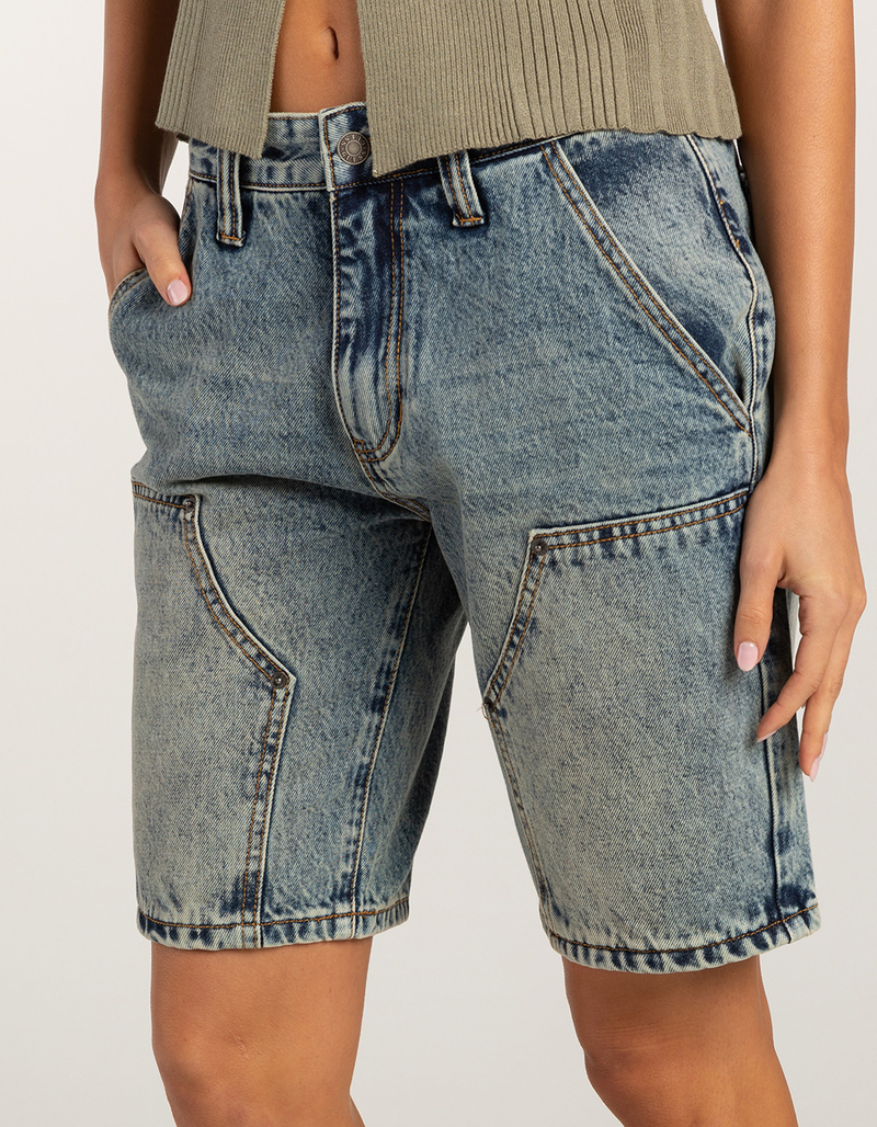 GUESS ORIGINALS Panel Womens Carpenter Shorts image number 2