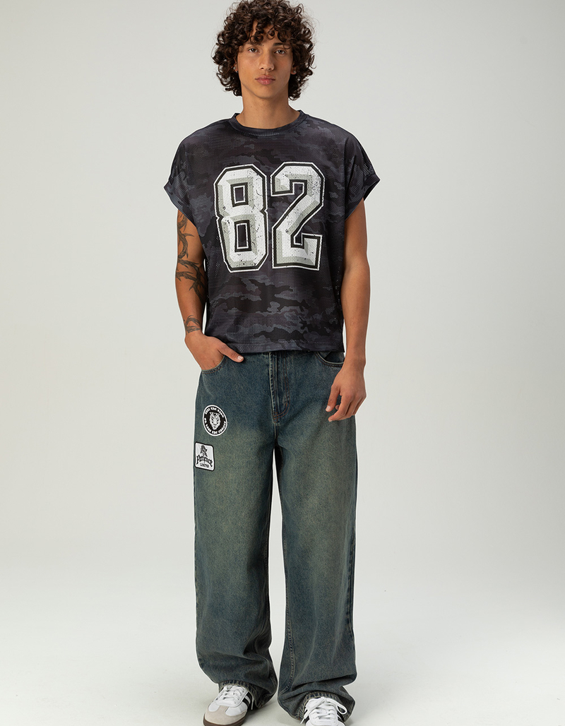 RSQ Mens Mesh Muscle Tee image number 2