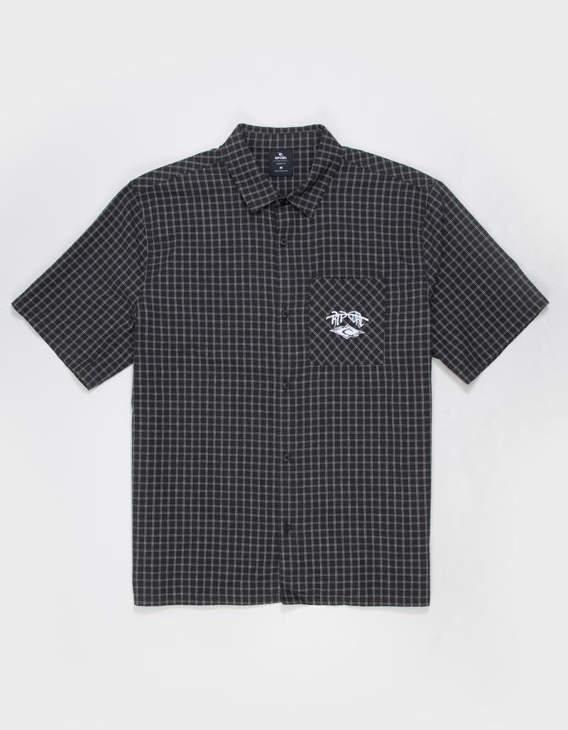 RIP CURL Liquid Drips Mens Button Up Shirt image number 0
