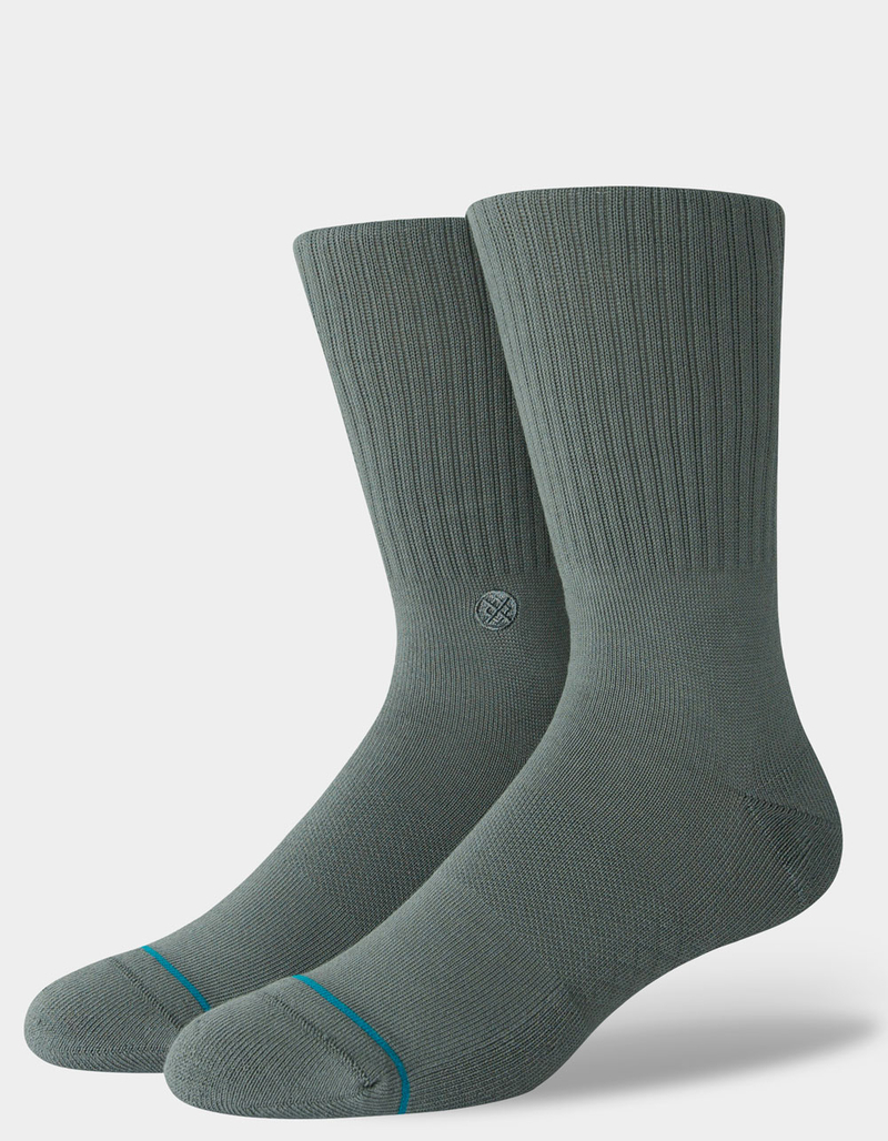 STANCE Icon Mens Athletic Crew Socks image number 0