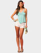 EDIKTED Butterfly Barbie&trade; Handkerchief Tank Top image number 5