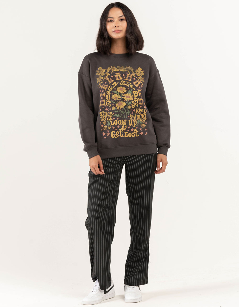 BILLABONG Golden Wonder Womens Oversized Crewneck Sweatshirt image number 3