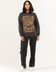 BILLABONG Golden Wonder Womens Oversized Crewneck Sweatshirt image number 4