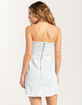 RSQ Womens Tube Denim Dress image number 4