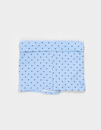 FULL TILT Dot Girls Fold Over Micro Shorts Alternative Image
