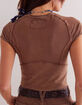 FREE PEOPLE Protagonist Womens Crop Tee image number 3