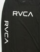 RVCA Big RVCA Black Mens T-Shirt image number 2