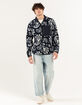 RSQ Mens Printed Polar Fleece Zip-Up Jacket image number 6