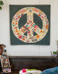NATURAL LIFE Canvas Peace Sign Tapestry image number 2