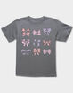 BOW Grid Unisex Kids Tee image number 1
