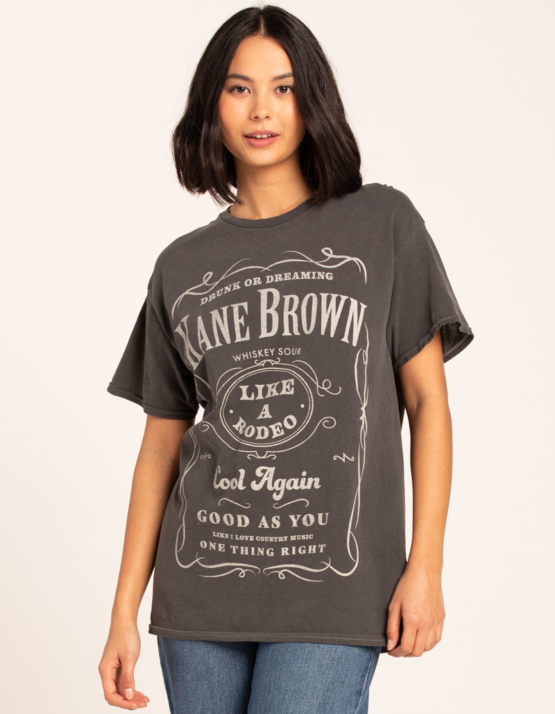KANE BROWN Whiskey Womens Oversized Tee image number 0