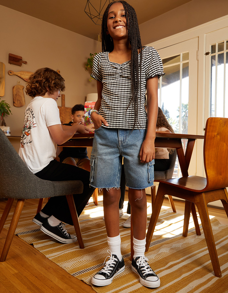 RSQ Girls Cargo Jorts image number 0