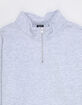 RSQ Mens Quarter Zip Oversized Sweatshirt image number 7