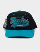MITCHELL & NESS Florida Marlins Tail Sweep 2.0 Pro Snapback Hat image number 2