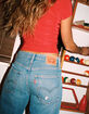 LEVI'S '94 Baggy Womens Jeans - Caution Hot Pants image number 5