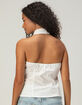 RSQ Womens Button Front Halter Top image number 4
