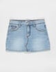 RSQ Girls Thick Stitch Denim Skort image number 2