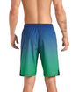 NIKE Color Fade Mens Navy & Green Boardshorts image number 8