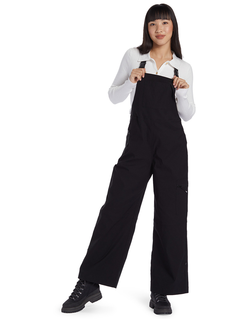 ROXY x Chloe Kim Womens Cargo Overalls image number 1