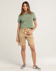 VOLCOM Kraftsman Womens Mid Denim Shorts image number 6