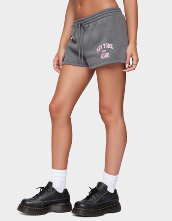 EDIKTED Soho 76 Sweat Shorts Alternative Image