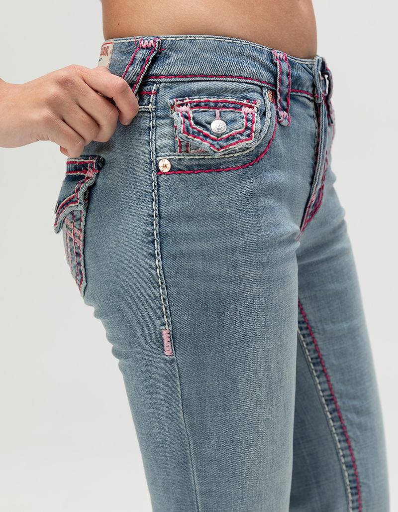 TRUE RELIGION Becca Mid Rise Super T Womens Bootcut Jeans image number 5