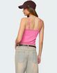 EDIKTED Mireille Lacey Tank Top image number 2