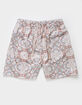CVLA Paisley Mens Mesh Shorts image number 1
