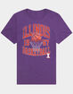 THE UNIVERSITY OF ILLINOIS Spirit Collection Basketball Mens Tee image number 1