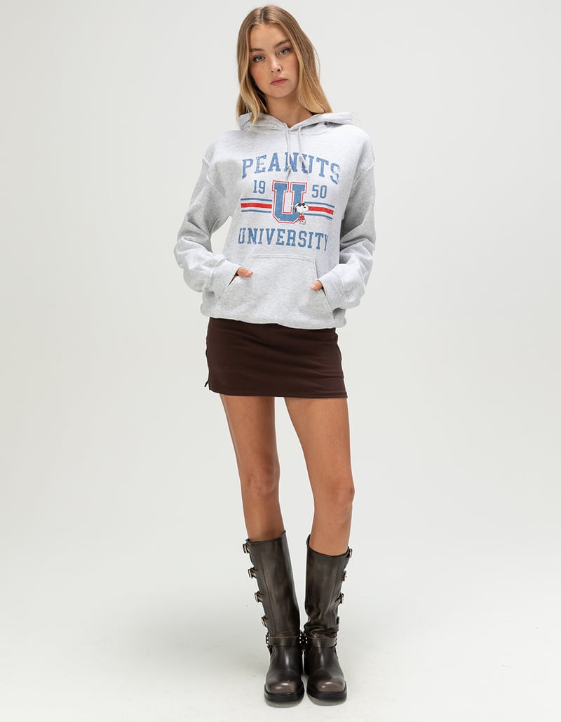 RIOT SOCIETY x Peanuts Snoopy U Womens Hoodie image number 1